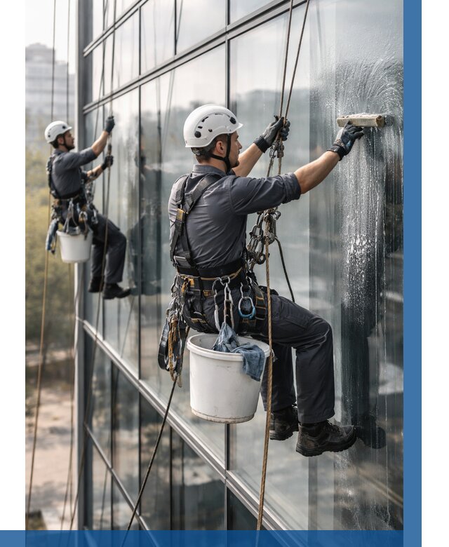 Мойка сплошного остекления в Слободской, заказать от 309 р.| ВЫСОТНИК-Слб