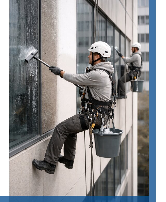 Мойка фасадов зданий в Слободской под ключ от 361 р. | ВЫСОТНИК-Слб