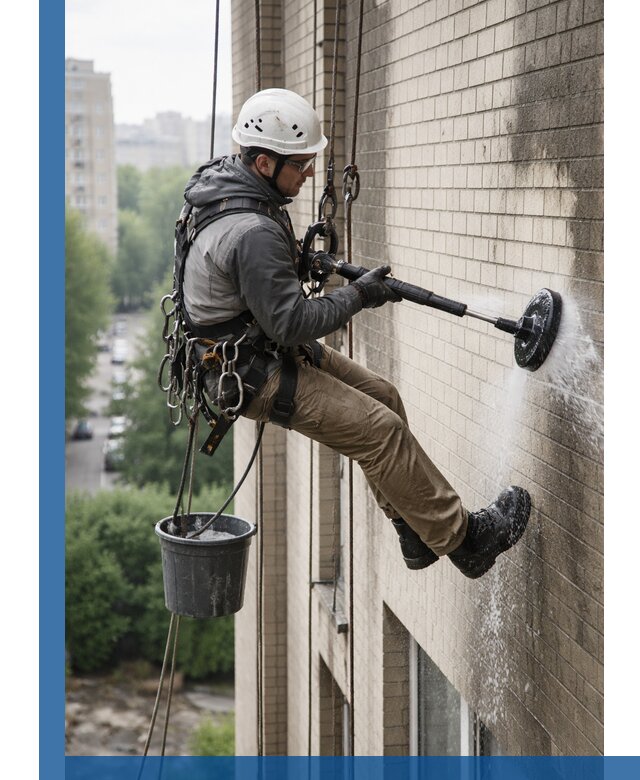 Очистка фасада от копоти в Слободской профессионально и безопасно