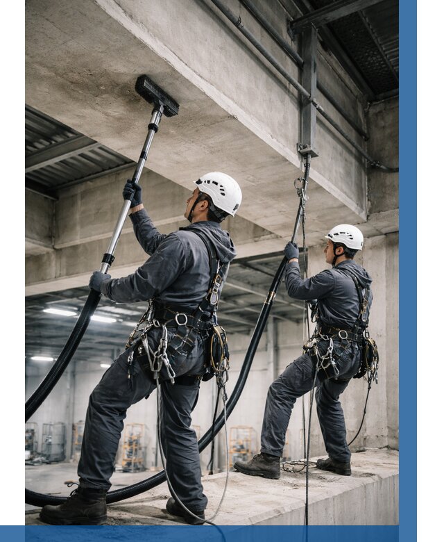 Обеспыливание потолочных конструкций в Слободской от 258 р. |ВЫСОТНИК-Слб