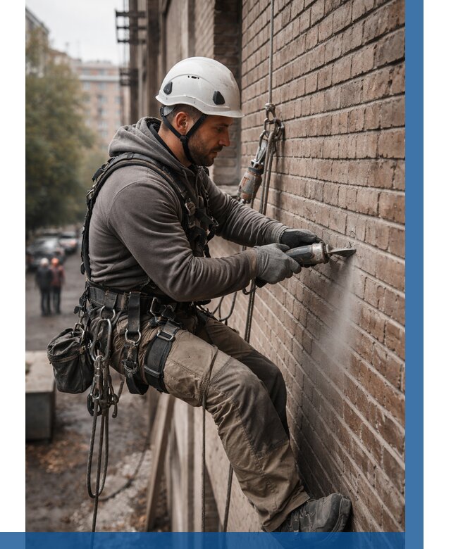 Расшивка кирпичных швов в Слободской от 618 р. | ВЫСОТНИК-Слб