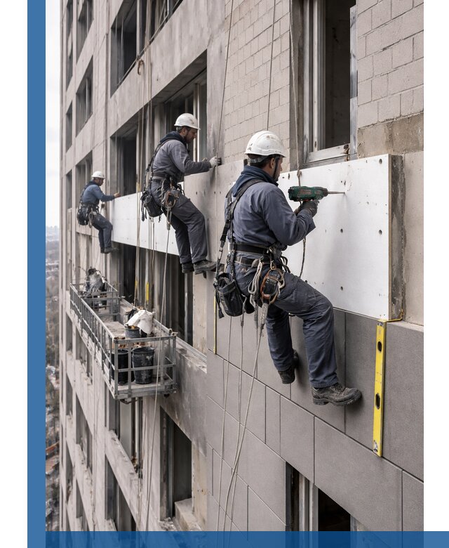 Монтаж фасадных термопанелей высокого качества в Слободской