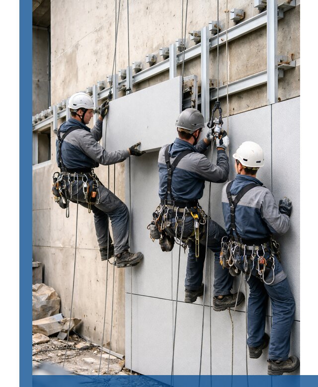 Монтаж вентилируемого фасада в Слободской под ключ с гарантией качества