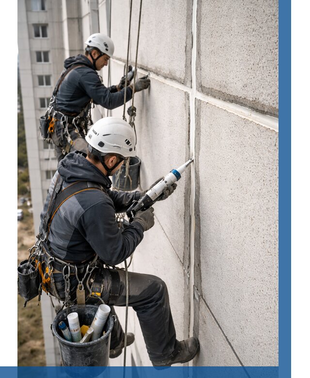 Герметизация межпанельных швов в Слободской от 721 р. | ВЫСОТНИК-Слб