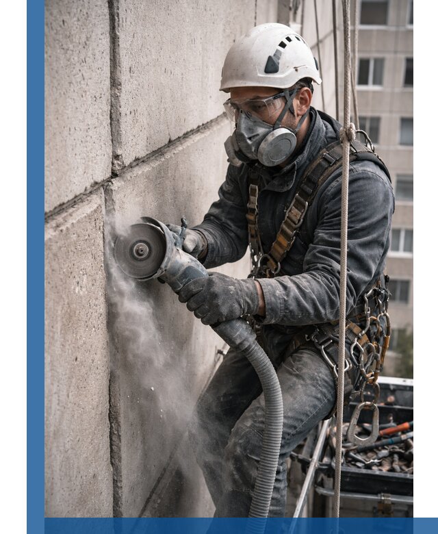 Штробление межпанельных швов в Слободской качественно и быстро