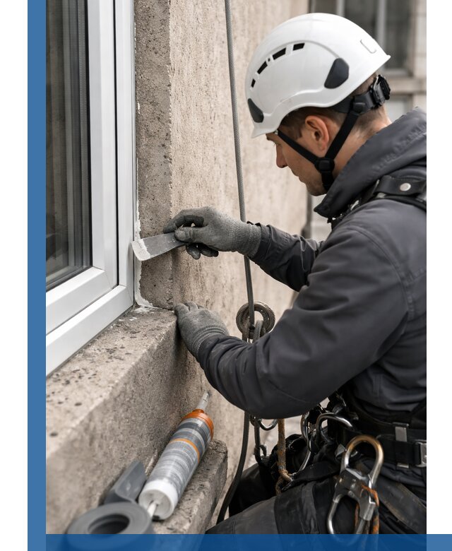 Герметизация монтажных швов окон в Слободской с гарантией качества