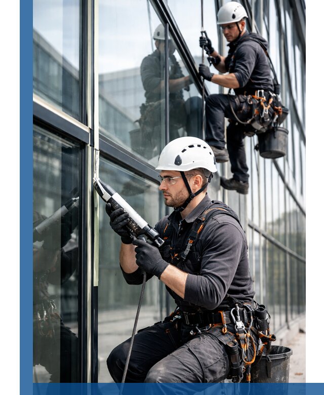 Герметизация витражных швов в Слободской для зданий и фасадов