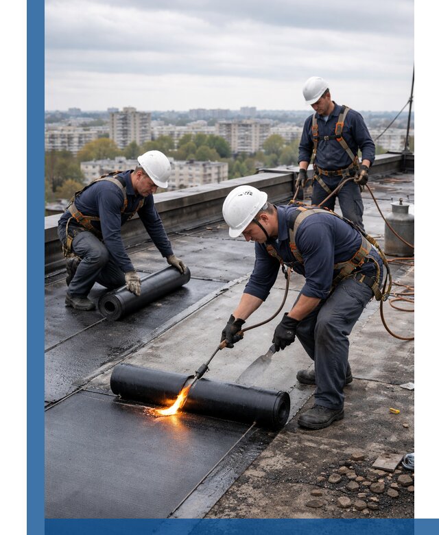 Ремонт наплавляемой кровли в Слободской качественно и надежно