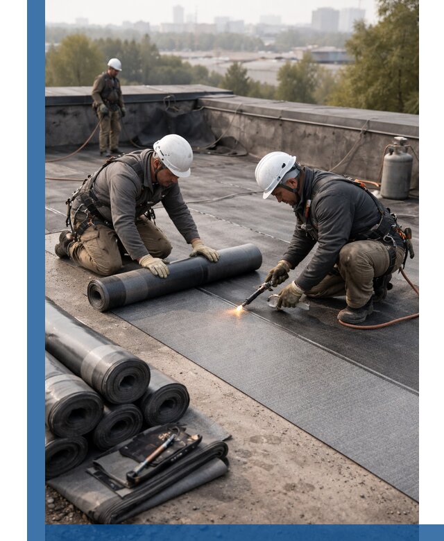 Монтаж мягкой кровли в Слободской профессионально и надежно