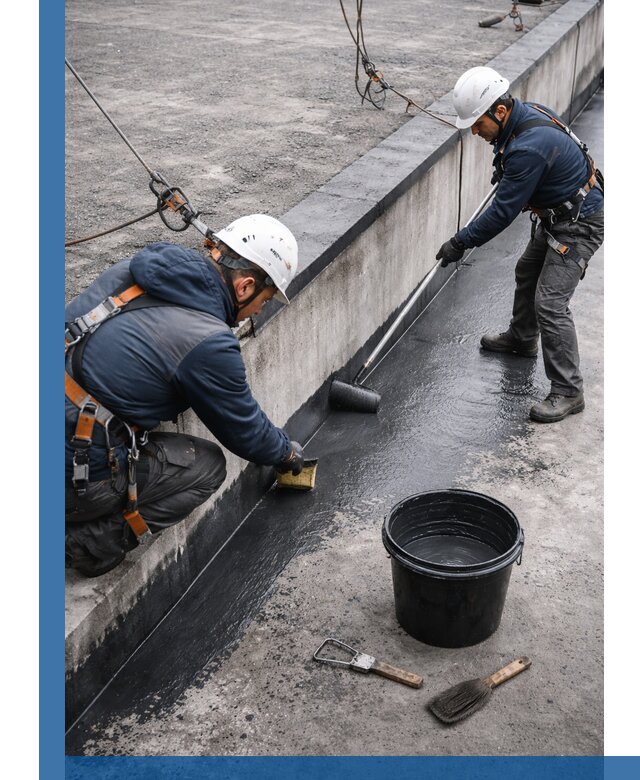 Гидроизоляция кровли жидкой резиной профессионально в Слободской