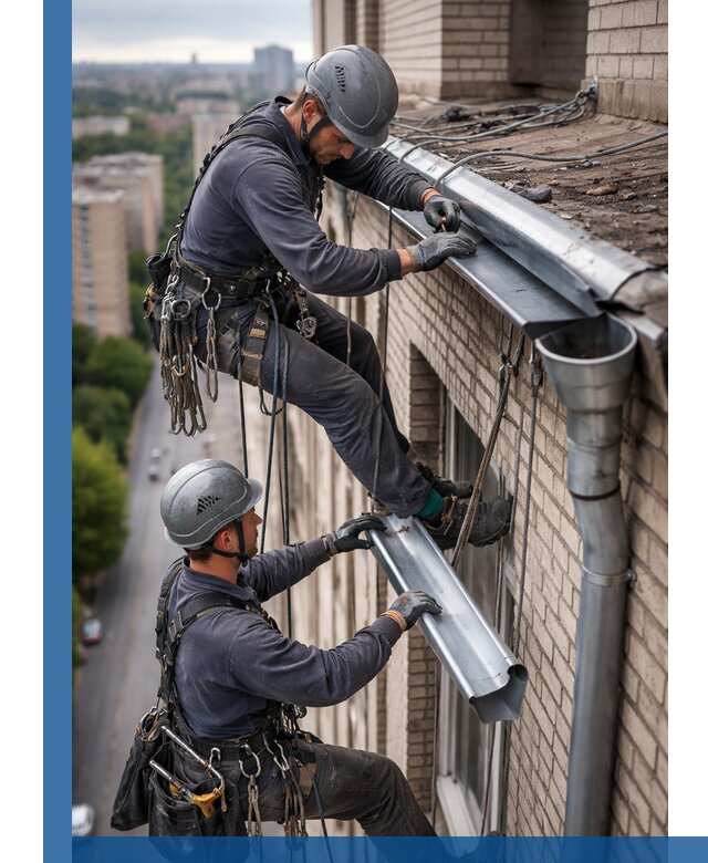 Ремонт водосточных желобов в Слободской, быстро и качественно