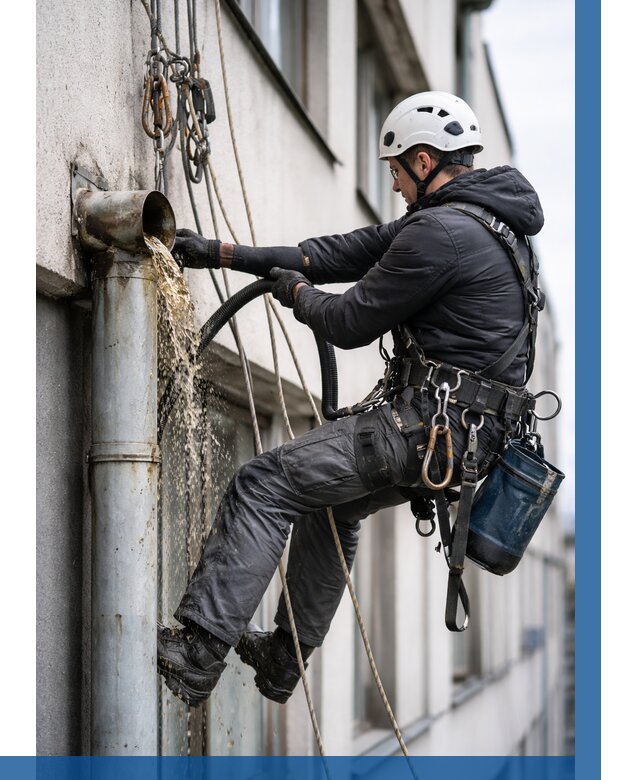 Прочистка водосточных труб в Слободской от 3607 р. | ВЫСОТНИК-Слб