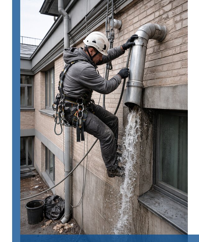 Профессиональная прочистка водосточных труб в Слободской с гарантией