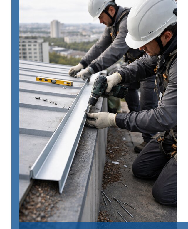 Монтаж капельника на кровле в Слободской с гарантией качества