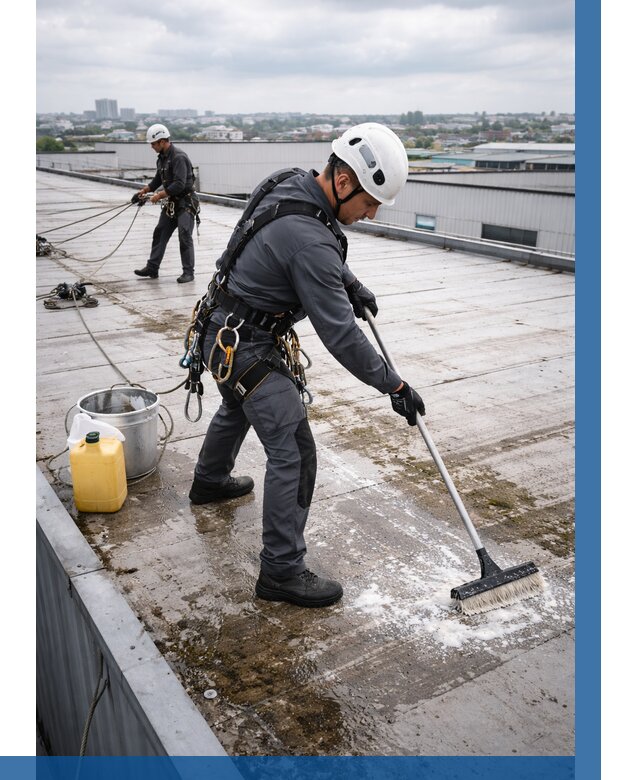 Очистка крыши по графику в Слободской от 7729 р. | ВЫСОТНИК-Слб