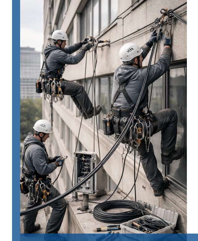 Прокладка оптоволоконного кабеля в Слободской под ключ с тестированием