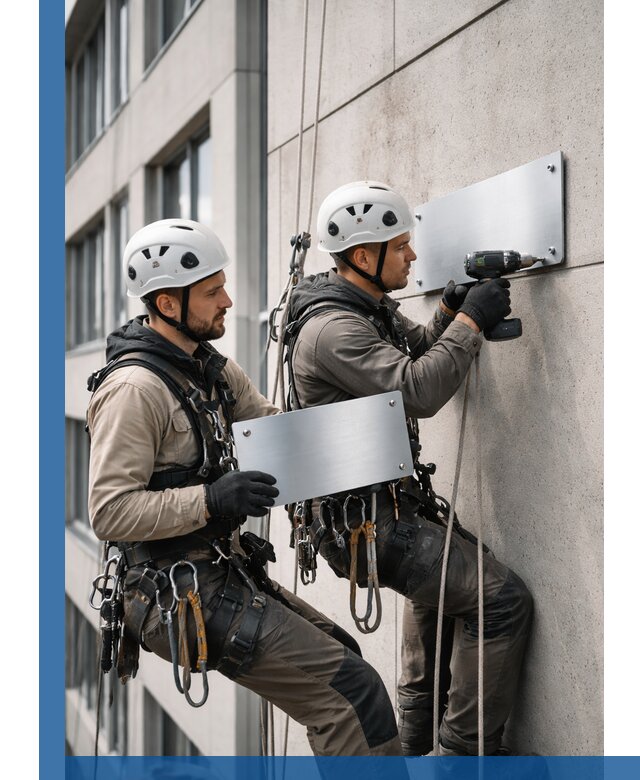 Монтаж табличек и указателей в Слободской для зданий и сооружений