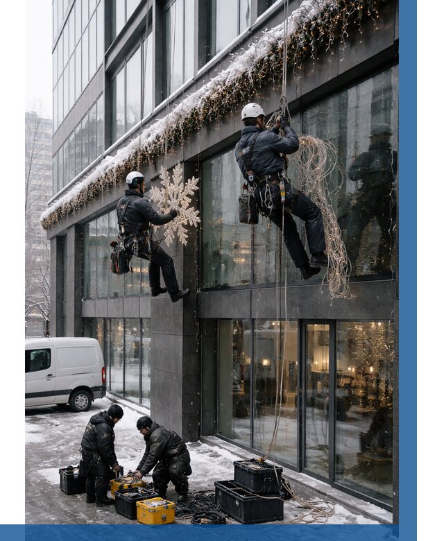 Демонтаж новогоднего оформления в Слободской от 5668 р. | ВЫСОТНИК-Слб