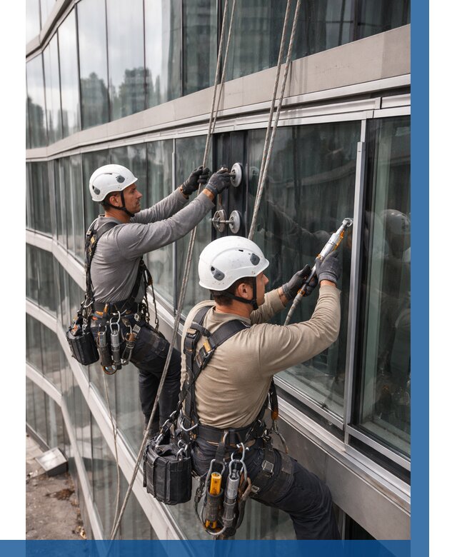 Радиусное остекление фасада в Слободской от 12366 р. | ВЫСОТНИК-Слб