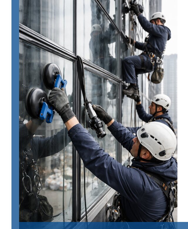 Радиусное остекление фасадов под ключ в Слободской с гарантиями