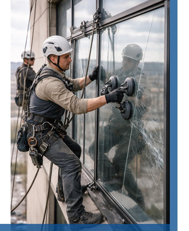 Замена стекла в витраже в Слободской под ключ от 8759 р. | ВЫСОТНИК-Слб