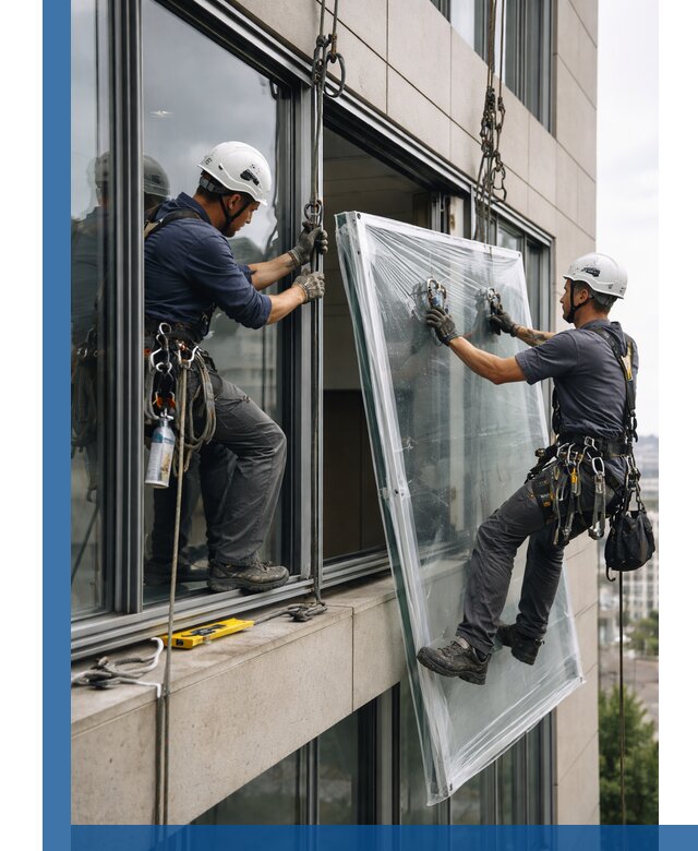 Профессиональная замена стекла в витраже в Слободской с гарантией