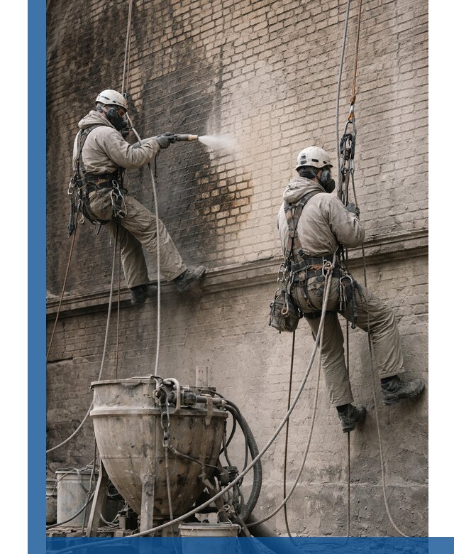 Пескоструйная очистка фасадов в Слободской профессионально