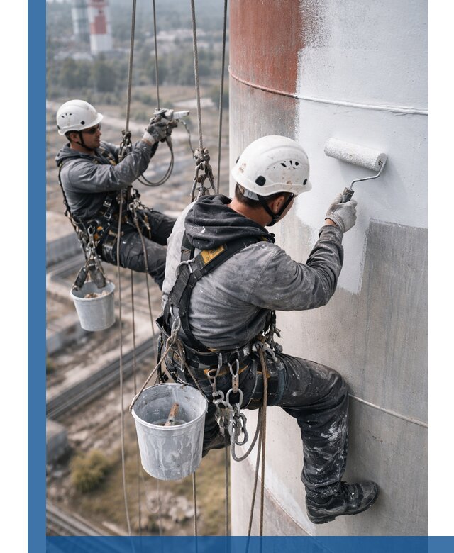 Покраска дымовых труб в Слободской: антикоррозийная защита и восстановление