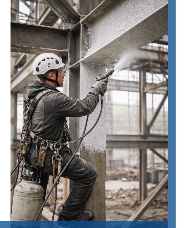 Огнезащита металлоконструкций от 773 р. | ВЫСОТНИК-Слб в Слободской