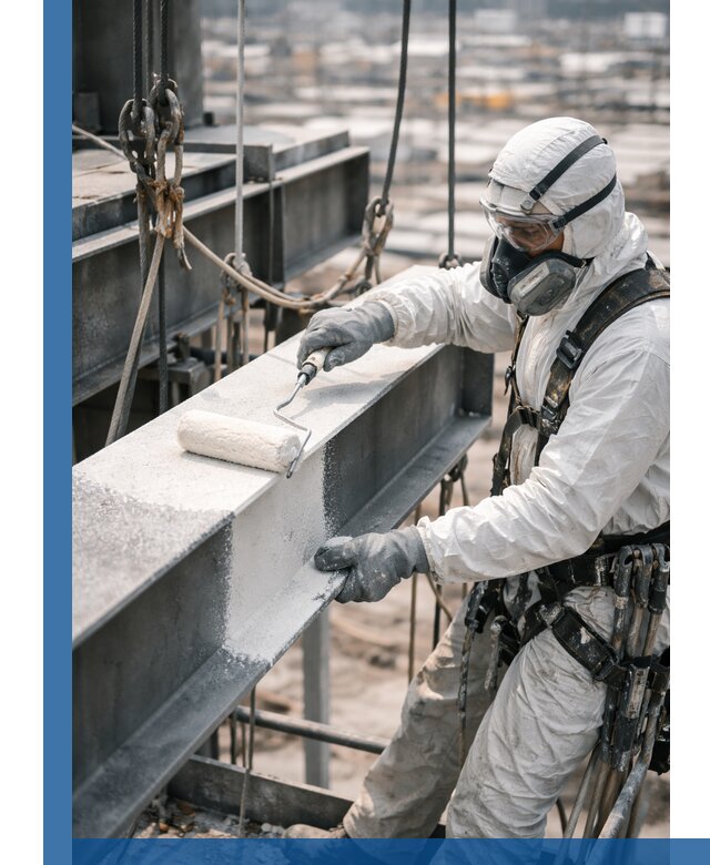 Профессиональная огнезащитная обработка металлоконструкций в Слободской