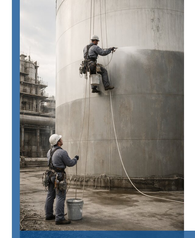 Покраска стальных резервуаров и емкостей в Слободской профессионально