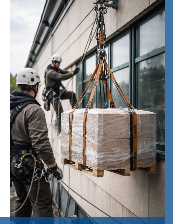 Подъем груза на высоту в Слободской от 3092 р. | ВЫСОТНИК-Слб