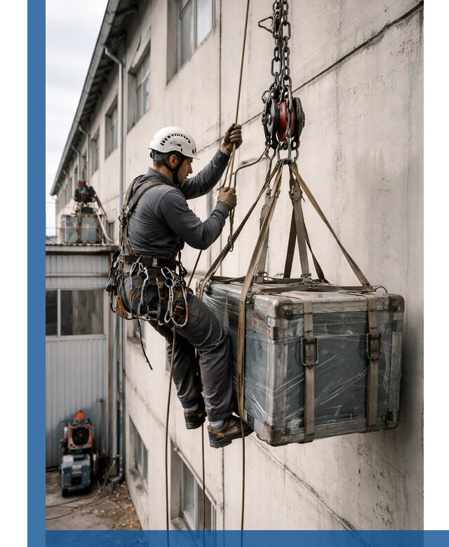 Подъем грузов на высоту в Слободской для промышленных объектов