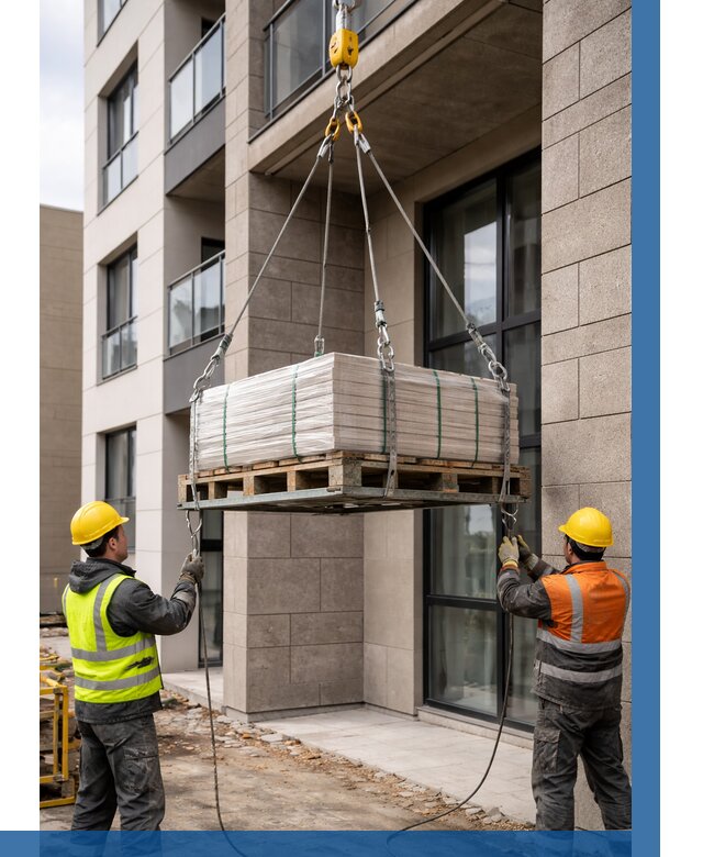 Подъем керамогранита на этаж в Слободской от 3607 р. | ВЫСОТНИК-Слб