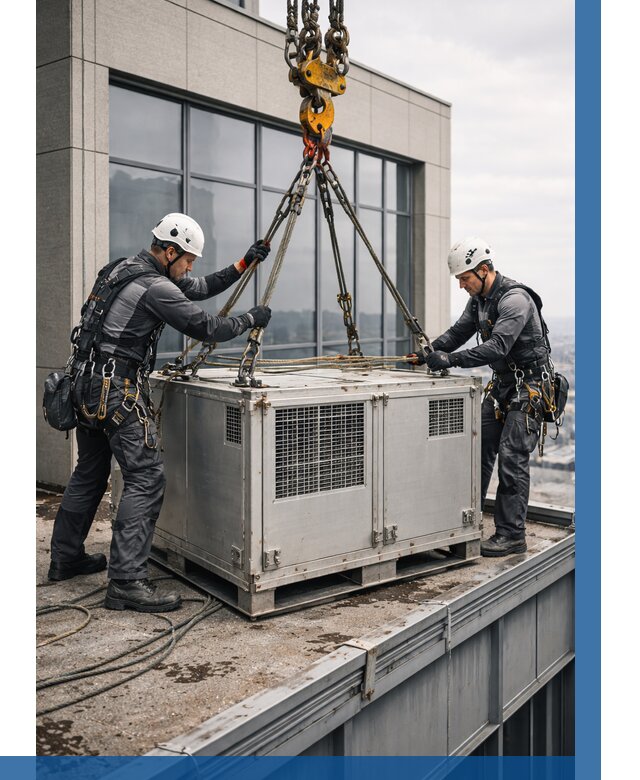 Такелажные работы на высоте в Слободской от 8244 р. | ВЫСОТНИК-Слб