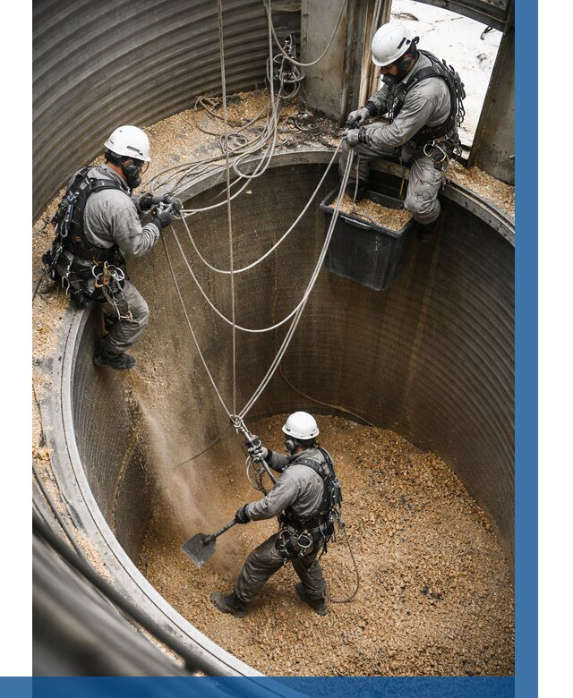 Чистка зерновых бункеров в Слободской от 12366 р. | ВЫСОТНИК-Слб