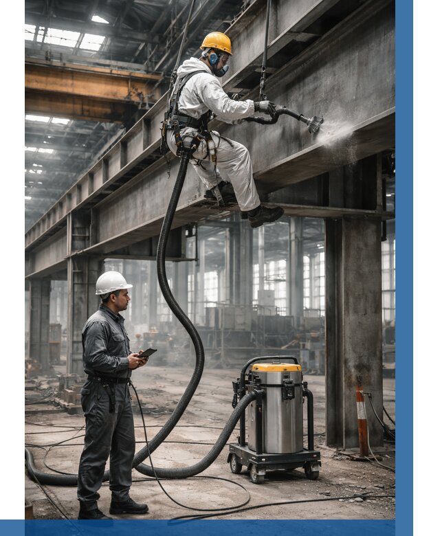 Обеспыливание конструкций в цехе в Слободской от 4328 р. | ВЫСОТНИК-Слб