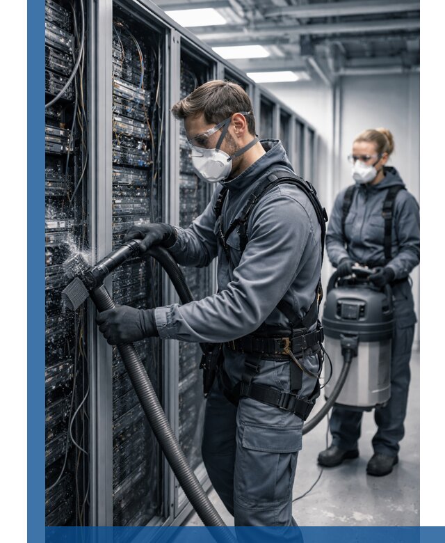 Обеспыливание серверной комнаты в Слободской, профессиональная очистка