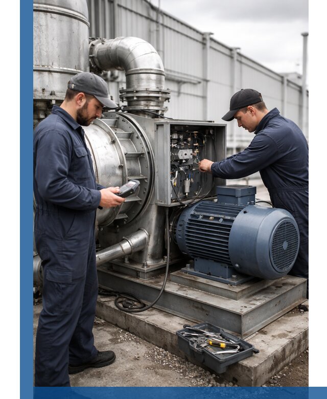 Техническое обслуживание промышленного оборудования в Слободской