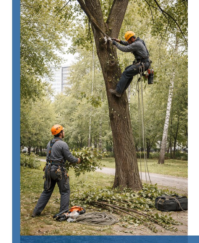 Санитарная обрезка деревьев в Слободской, профессионально и безопасно
