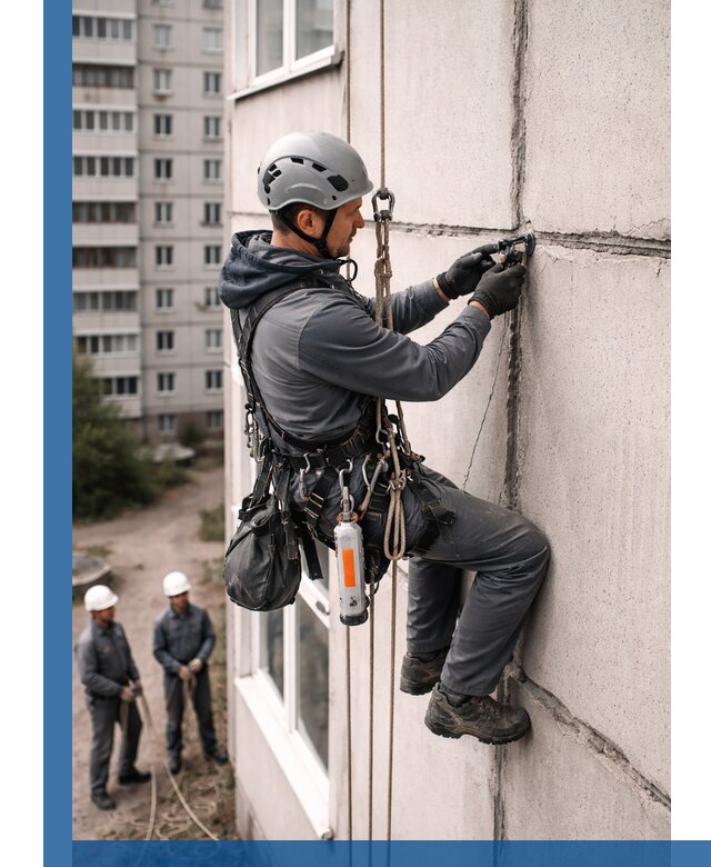 Обследование межпанельных швов и герметизация в Слободской